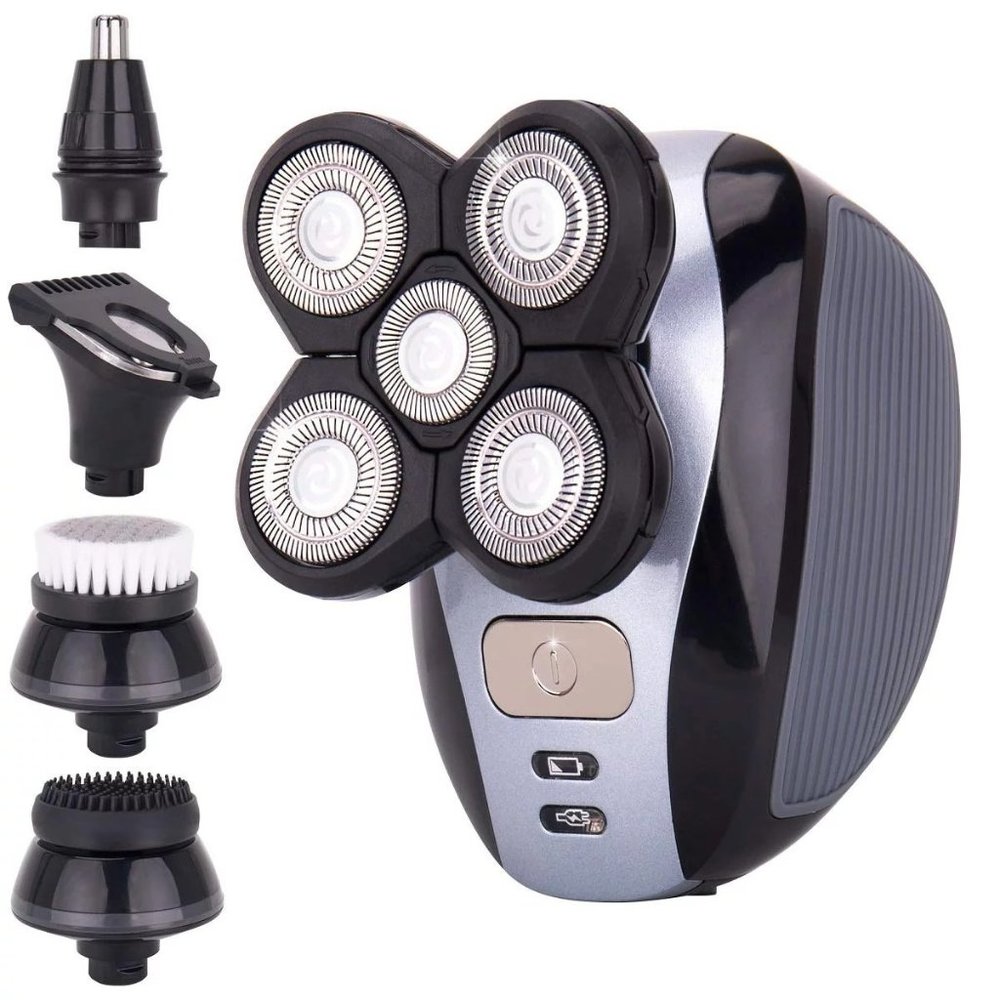 Asavea 5 in1 Grooming Kit Rechargeable Shaver Head